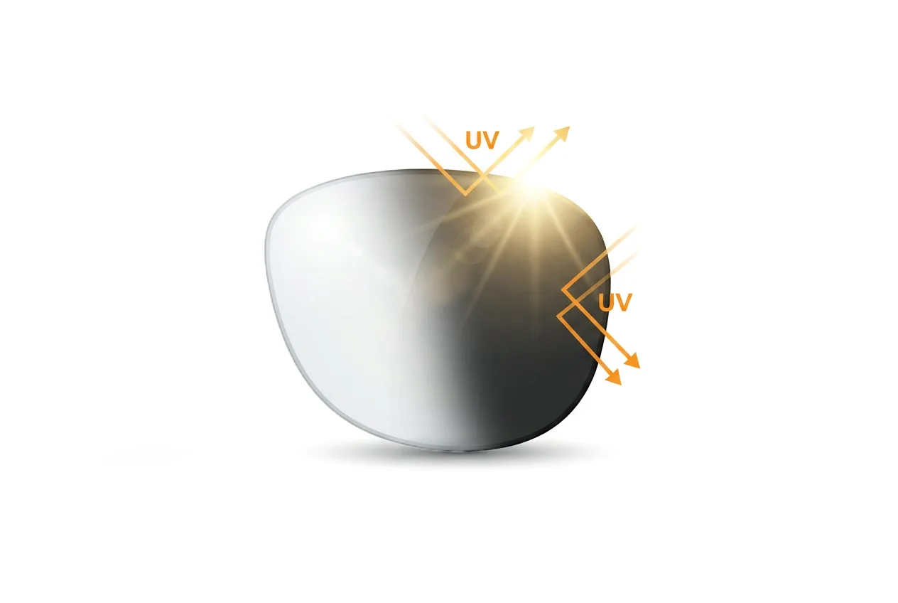 Ilustrasi lensa PhotoSun