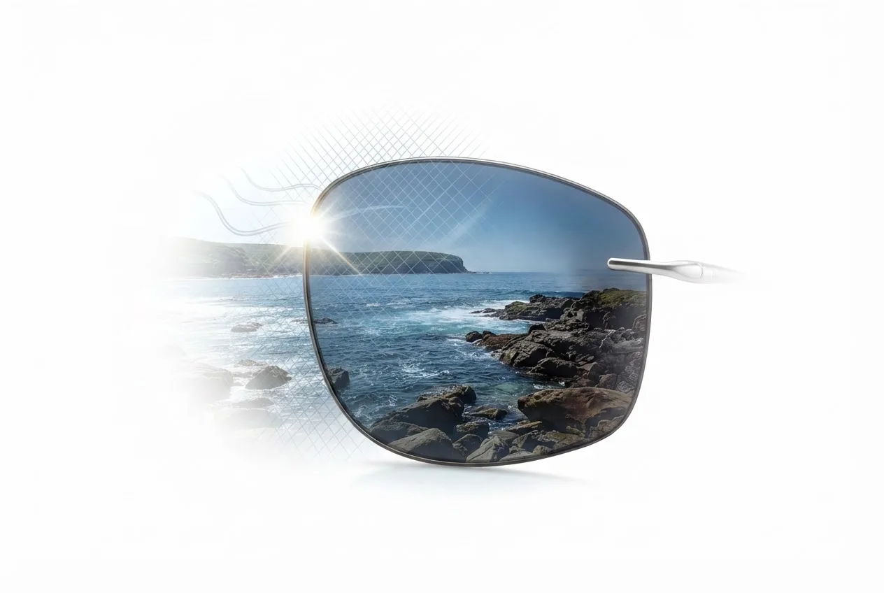 Ilustrasi lensa SunClear